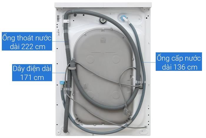 Máy giặt sấy Electrolux UltimateCare 300 Inverter giặt 9 kg - sấy 6 kg EWW9024P3WC